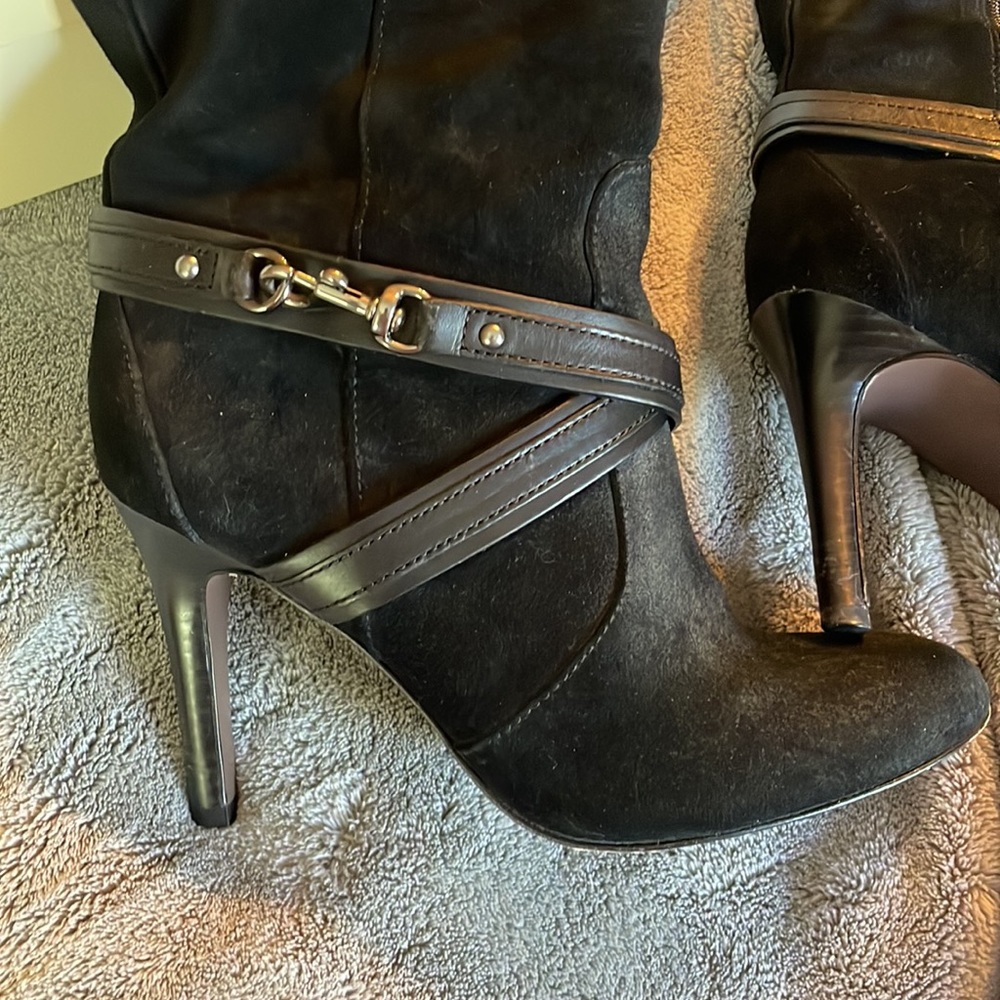 Coach Suede Boots View 2